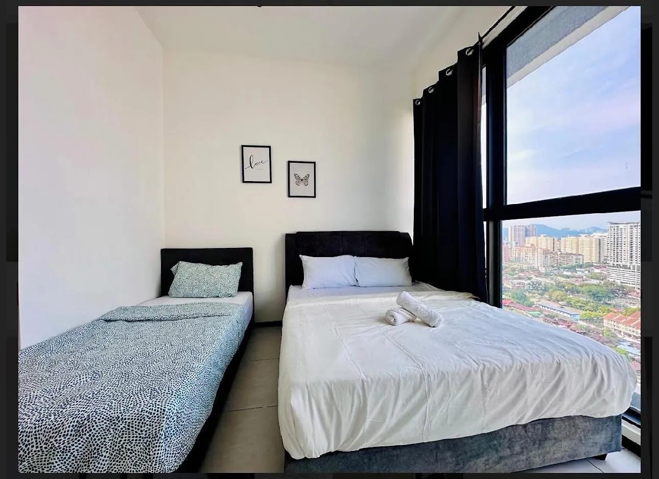 Spacious 3Br Retreat Comfort & Style In The City 2-10Pax Jelutong 말레이시아